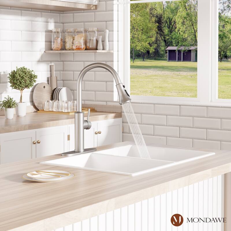 Kitchen Faucet 1.8 GPM Kitchen Sink Faucet for Bar Laundry Kitchen Sink